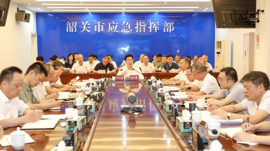 全市防臺風工作視頻會議召開（7月19日）