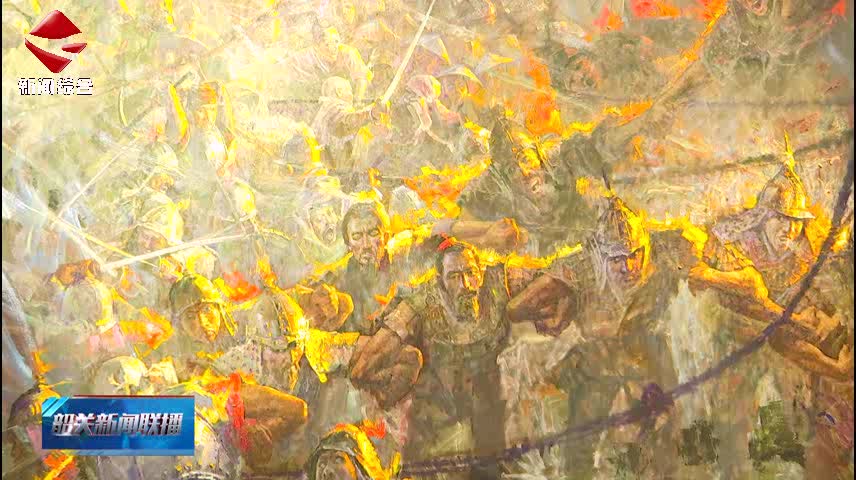 涂志偉《臂膀·露梁海戰(zhàn)·和平》震撼揭幕 十年心血繪就歷史巨浪