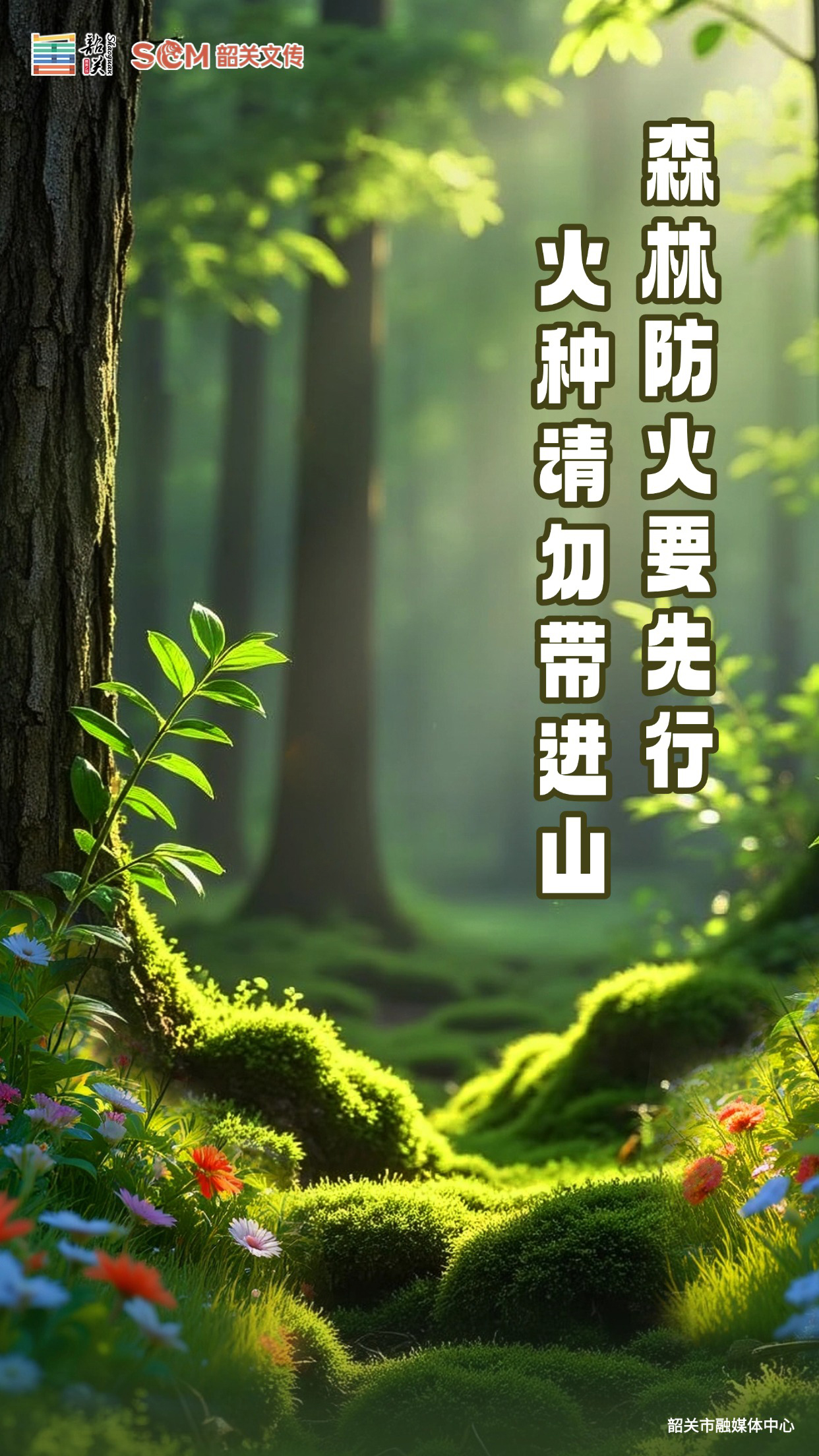 森林防火要先行 火種請勿帶進(jìn)山